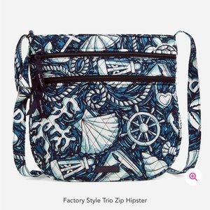 Vera Bradley “Shore Enough” Trio Zip Hipster